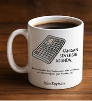 Komik - Esprili Kupaa Bardakk Tanısan Seversin Tasarımlı Komik Kupaa Bardakk