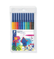 Staedtler Noris Clup Keçeli Kalem 10 Renk 326 WP10