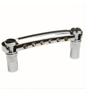 Graph Tech PS-8893-C0 ResoMax NV Autolock Tailpiece - Krom (Profesyonel) Mıknatıslı Kilitleme Sistemi ile Düşmeyi Önleyen Tasarım, Yüksek Harmonik Geçirgenlik ve Şık Krom Bitiş