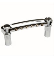 Graph Tech PS-8893-C0 ResoMax NV Autolock Tailpiece - Krom (Profesyonel) Mıknatıslı Kilitleme Sistemi ile Düşmeyi Önleyen Tasarım, Yüksek Harmonik Geçirgenlik ve Şık Krom Bitiş