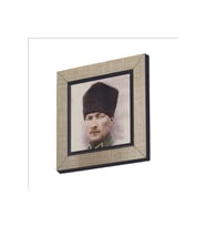 Mustafa Kemal Atatürk Baskılı MDF Magnet 7X7