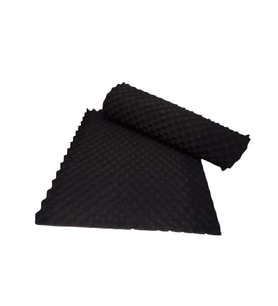 AKUSTİK SÜNGER 30 MM  (EN: 1 MT BOY: 1 MT) (Siyah-Gri)