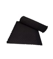AKUSTİK SÜNGER 30 MM  (EN: 1 MT BOY: 1 MT) (Siyah-Gri)