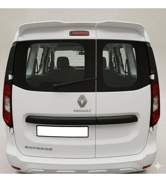 Renault Express Çift Kapı (2021-2026) BOYASIZ Spoiler (Plastik)