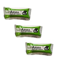 Arma Kimpack Beyaz Mini Boy 40 x 50 Cm. - 20 Litre Çöp Torbası Poşeti - 40 Adetlik 3 Rulo