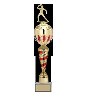 ODAK KUPA - Figürlü Kupalar - Masa Tenisi Kadın Figürlü Kupalar FG-086 B - 55 cm