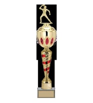 ODAK KUPA - Figürlü Kupalar - Masa Tenisi Kadın Figürlü Kupalar FG-086 B - 55 cm