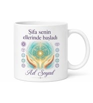 Reiki Ve Bioenerji Uzmanına Teşekkür Şifa Veren Eller Kupası Hediye Bardak