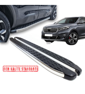 SORENTO 2014 2015 2016 2017 2018 2019 2020 ARACA ÖZEL BLACKLİNE YAN BASAMAK