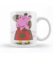 Peppa Pig Tv Kupa Bardak Porselen