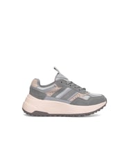 Lufian 122230033 Martina Kadın Hakiki Deri Klasik Sneaker Gri