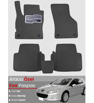 PEUGEOT 407 STATİON WAGON (2004-2010) Uyumlu EVA Paspas Tam Set–Araca Özel,Oto Paspas
