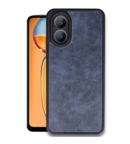 Oppo A38 Kılıf Aras Deri Kapak - Lacivert