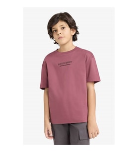 Defacto Premıum Baskılı Bordo Erkek Çocuk T-Shirt G6485A8/BR174