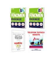 Fenomen Yayıncılık 2025-2026 Müfredat 8 Sınıf Yeni Nesil Sorulu Fen Bilimleri A Ve B Serisi (Başlangıç-Orta-Zor) Soru (Çok Renkli)