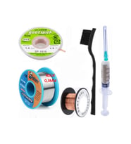 Mechanic Lehim Noclean Sn63/pb37 40g 0,3mm Lehim Toplama Cp-1515 Emme Teli 1,5mm 5li Set