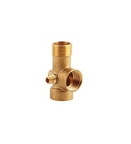 5 Yollu-1 1/4" Hidrofor Bağlantı Rekoru-Pirinç Beşyollu-370 Gr