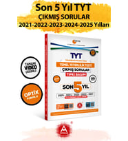 Son 5 yıl TYT Çıkmış Sorular-Tıpkı Basım-Bire Bir ÖSYM-Tamamı Video Çözümlü