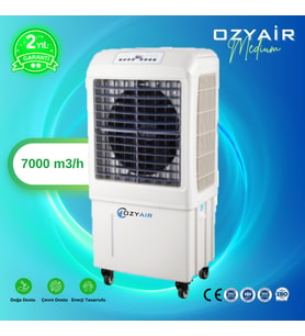 OZYAİR Medium - 7000 m3/h Soğutucu (Mobil Klima, Sulu Hava Soğutucu)