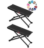 Lastvoice GS-03X 2Lİ SET Gitar Ayaklığı Ayak Sehpası 5 Kademe Pena Hediye (Metal Sağlam Ayaklar)