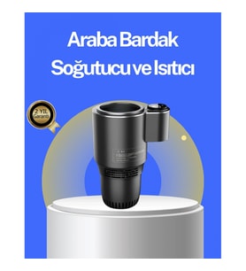 Mey İthalat® Araç İçi Isıtıcı Soğutucu Bardaklık 60°C Isıtma -4°C Soğutma
