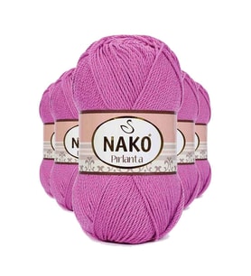5 Adet Pırlanta Amigurumi El Örgü İpi Yünü Gül 1249