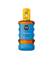 Sun Güneş Koruyucu & Gkf+20 Uva+Uvb Suya Dayanikli Bronzluk Artirici 200Ml