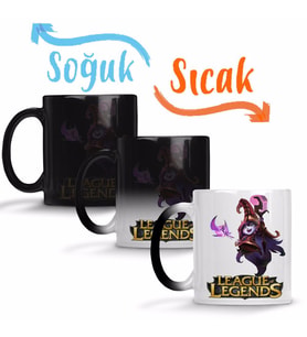 League Of Legends Sihirli Kupa Bardak Porselen