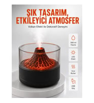 Mey İthalat® Su Hazneli LED Işıklı Aromaterapi Difüzörü