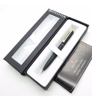 Sheaffer Sentinel Mat Siyah Altın 07mm Versatil Uçlu Kalem  İsme Özel Kalem