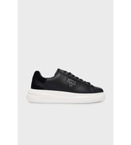 Guess Elban Erkek Siyah Deri Sneaker FMFBANLEL12-BLACK