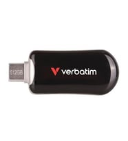 VERBATIM 64GB Plectra 30224 TYPEC USB 3.2 Bellek Siyah 100MB/s