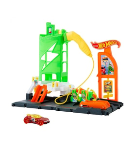 Hot Wheels Elektrikli Araç Şarj İstasyonu Oyun Seti HTN79