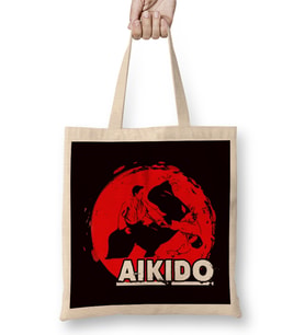 Aikido Master Fighter Martial Arts Coach Fight Self Defense Bez Çanta Uzun Saplı