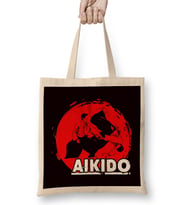 Aikido Master Fighter Martial Arts Coach Fight Self Defense Bez Çanta Uzun Saplı