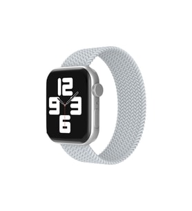 Apple Watch 38mm Ayarlı Solo Silikon Kordon - Beyaz