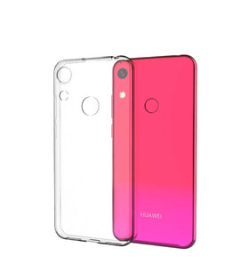 Huawei Honor 8A Uyumlu Kılıf Zore Süper Silikon Kapak (Renksiz)