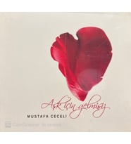 (Plak Değildir CD dir) CD Mustafa Ceceli Aşk İçin Gelmişiz Açılmamış Jelatininde CD (Karışık)