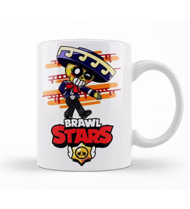 Brawl  Stars Serenadçı Poco Kupa Bardak Porselen
