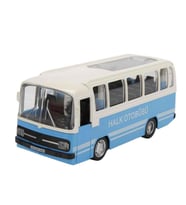 Oyuncak Işıklı Sesli 1/36 Çek Bırak Mavi Halk Otobüsü
