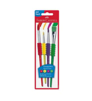 Fırça Seti 4'lü Paket 2-6-10-12 Numara Faber Castell Fırça Seti 4'lü Paket (Karışık)