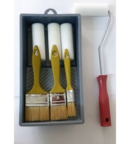 M1 ART Boya Seti 8li-Sünger Parmak rulo 10 cm ,Yedek Başlık 3 Ad,Boya fırcası 3 ad,Uygulama Tavası