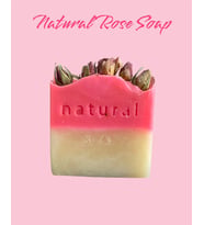 DOĞAL GÜLLÜ SABUN / NATURAL ROSE SOAP