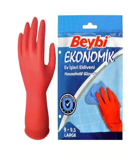 Beybi Bulaşık Eldiveni Large ( 9 - 9,5 ) - 1 Çift