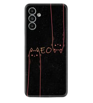 Samsung A23 A31 A32 A50 A51 A52 A53 A70 Kılıf Desenli Silikon Meow 1657