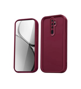 Xiaomi Redmi Note 8 Pro Kılıf Viera Silikon - Bordo