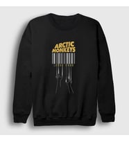 Presmono Unisex Siyah End Arctic Monkeys Sweatshirt 13071tt