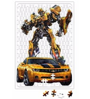 Bumblebee Transformes Puzzle 240 Parça Yapboz