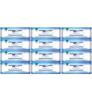 BlueWhite Yetişkin Hasta Perine Bölgesi Temizleme Mendil-Havlusu (12 li set) 50 Yaprak Hijyenik
