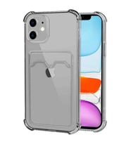 Microsonic Apple iPhone 11 Card Slot Shock Kılıf Siyah